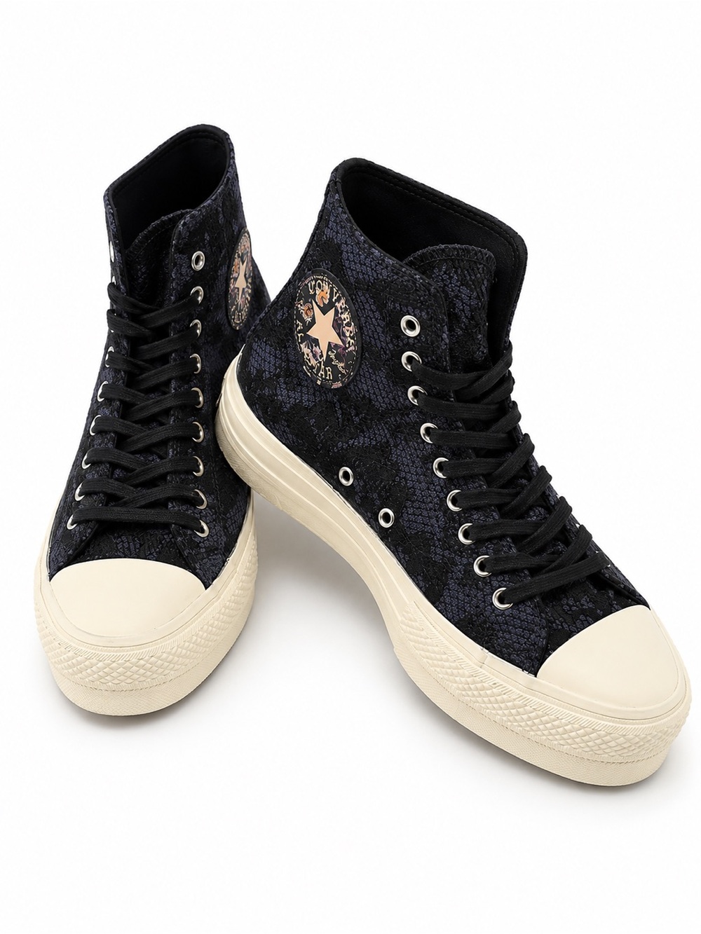 Converse Chuck Taylor All Star Lift Platform High Top Sneakers – Goth Botanical